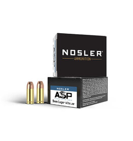 Nosler Nosler Match 9mm 147 Gr JHP  - 20 Count
