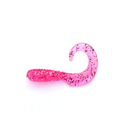 Jerry's 2" Assault Grub - Pink Sparkle - 20 Count