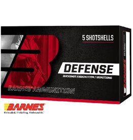 Barnes Defense 12 Ga 3" 15 Pellets 00 Buck 1225 FPS - 5 Count