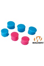 Walkers Silicone Putty Hearing Protection - Teal & Pink