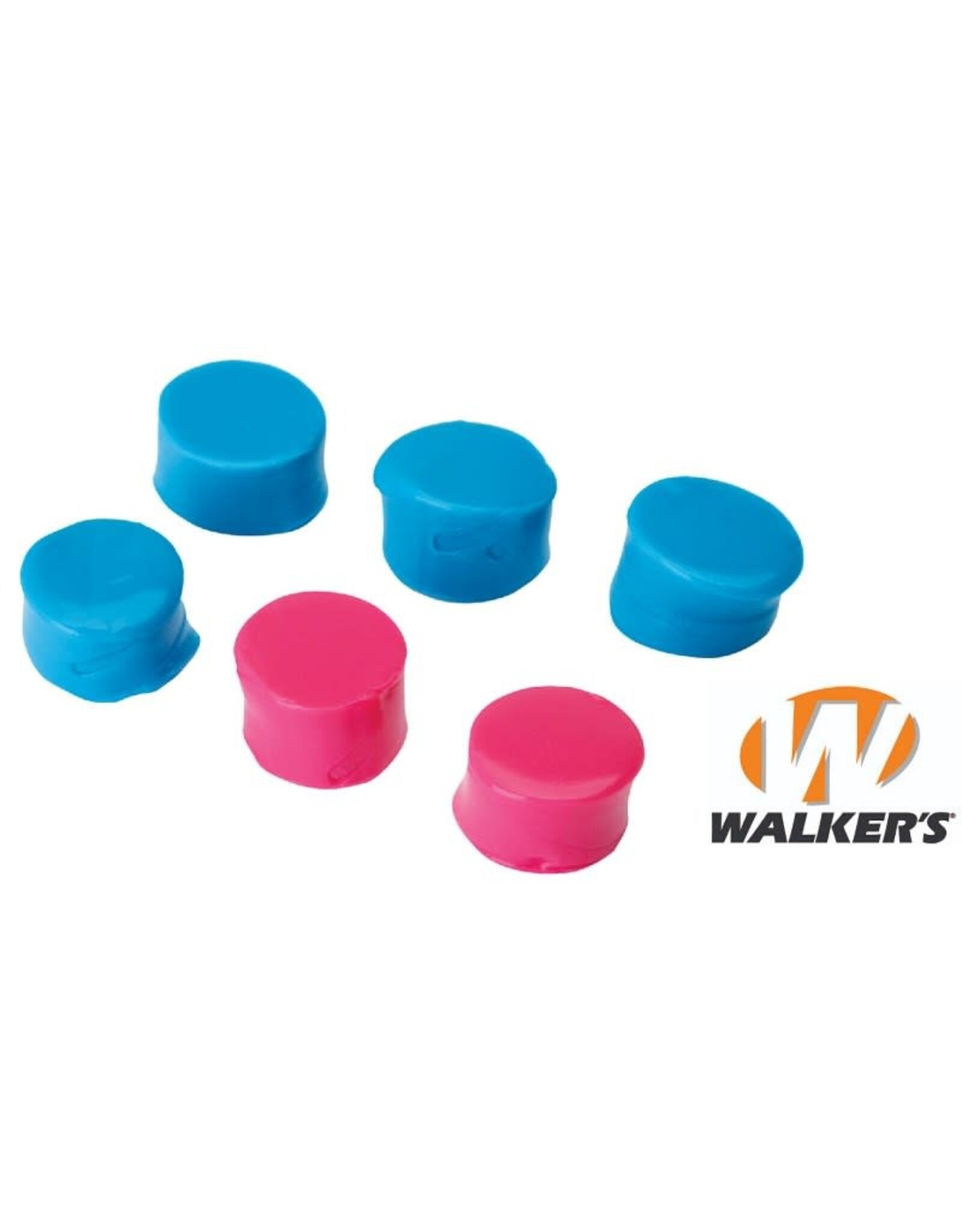 Walkers Silicone Putty Hearing Protection - Teal & Pink