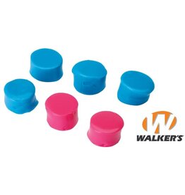 Walkers Silicone Putty Hearing Protection - Teal & Pink