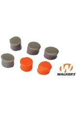 Walkers Silicone Putty Hearing Protection - Gray & Orange