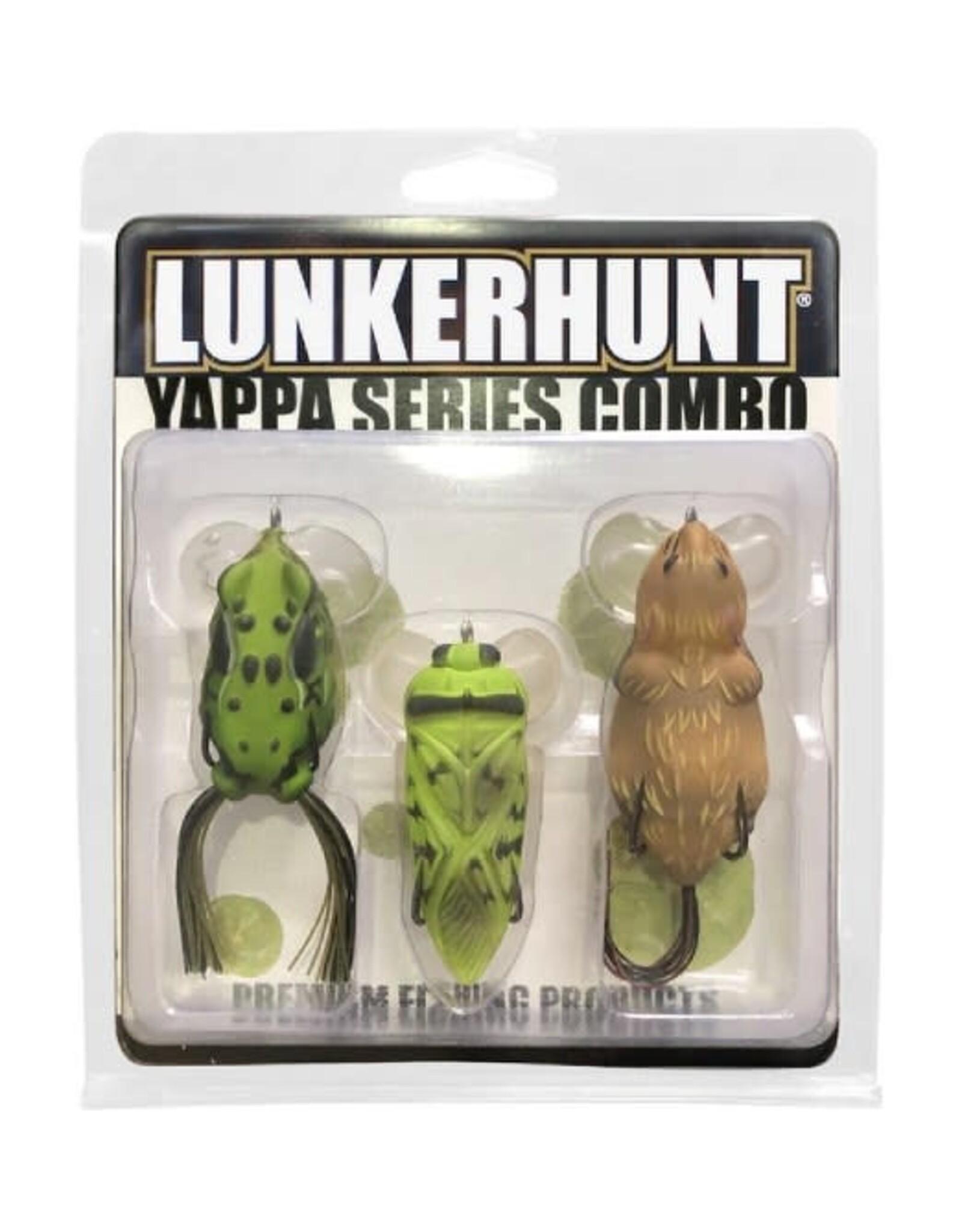Lunkerhunt Yappa Series Combo - 3 Pack