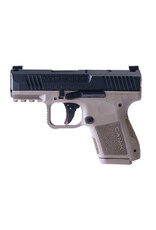 Canik MC9 - 9mm 12+1/15+1 Round 3.18" bbl Blk Cerakote & FDE Frame