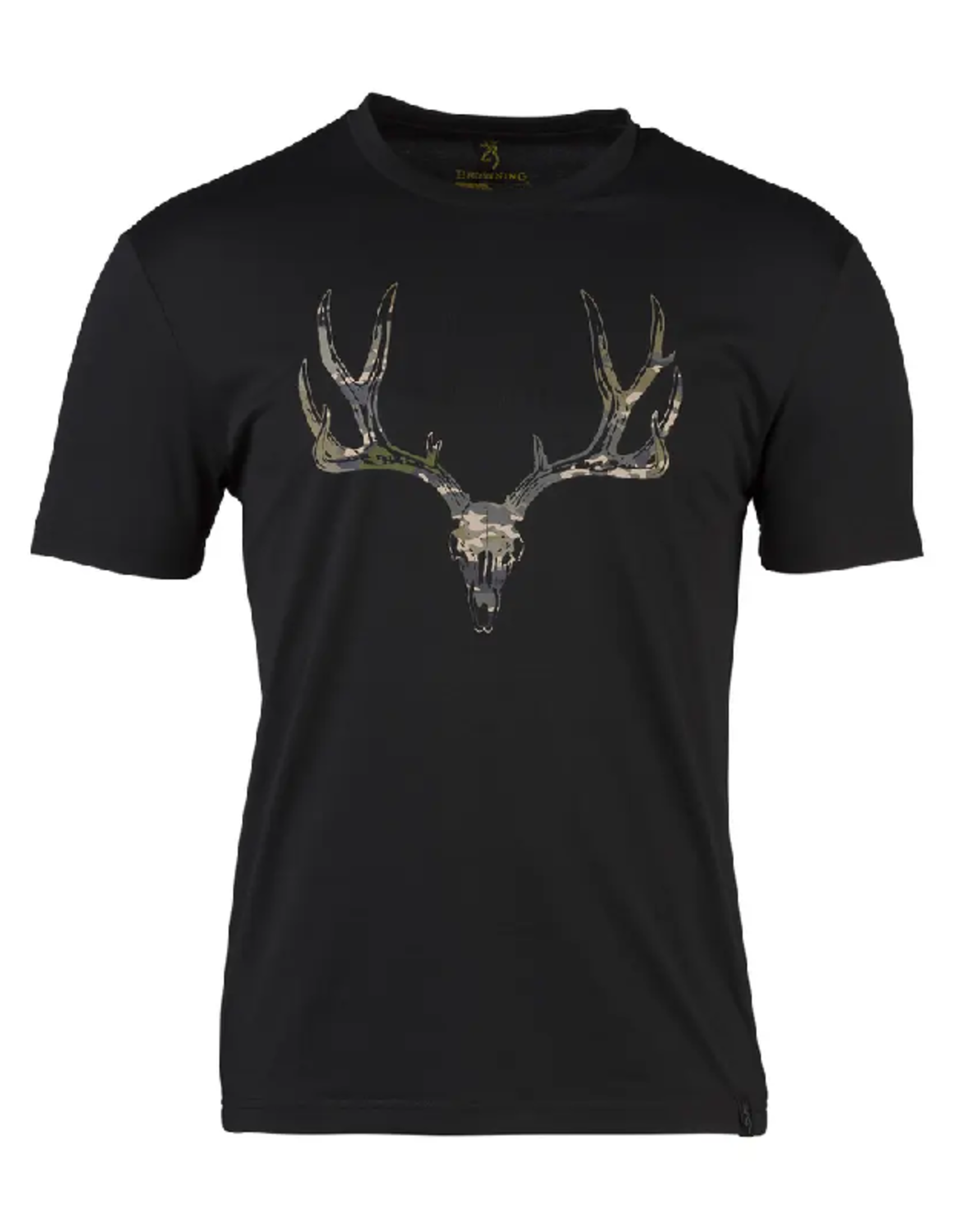 Browning Camp T-Shirt - Mule Deer- Black - Small