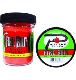 Pautzke Pautzke Fire Bait - Glitter Trout Dough - Garlic Salmon Egg w/ Glitter - 1.5 Oz