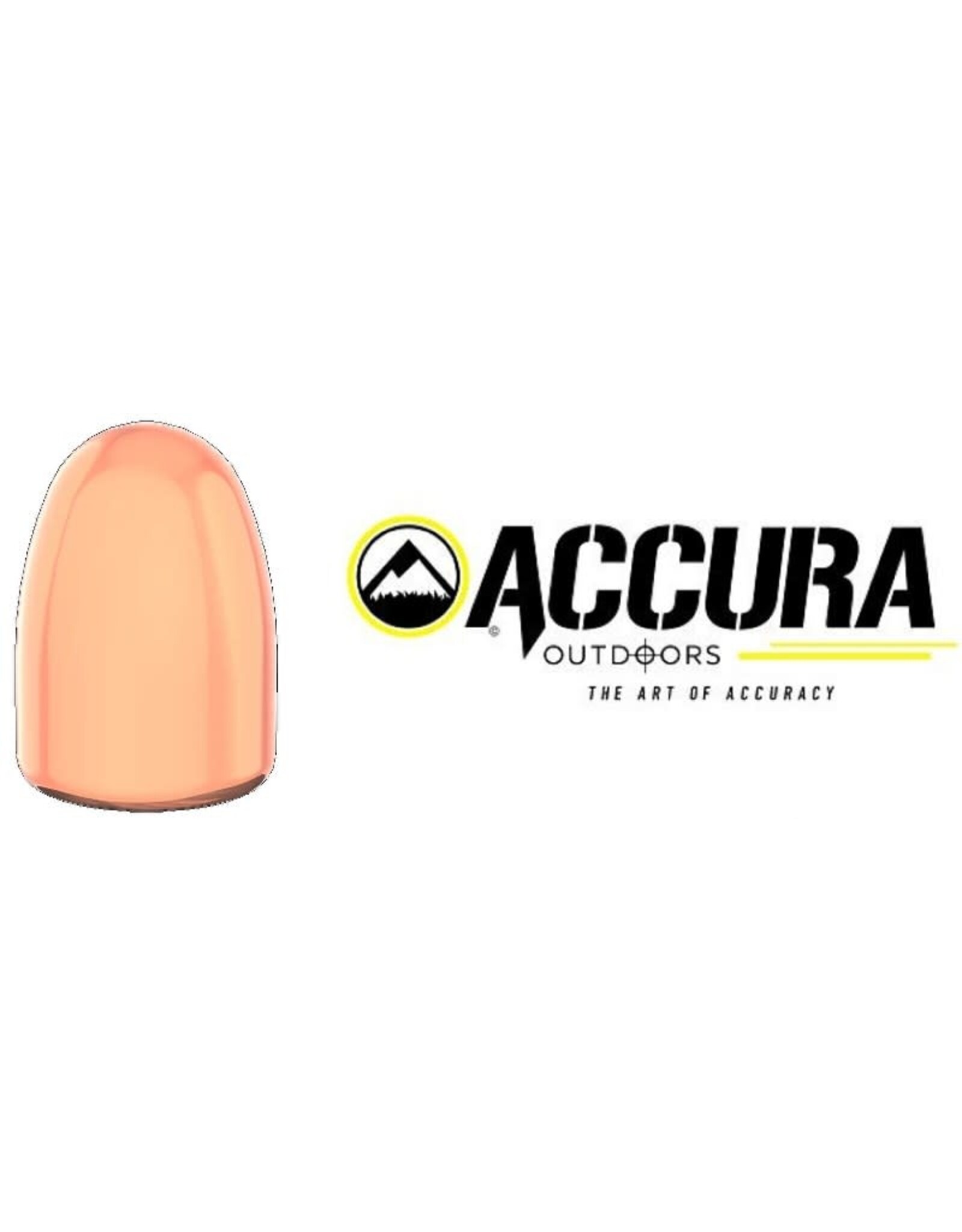 Accura Accura Bullets .45 Cal 230 GR  Round Nose (.452") - 500 Count