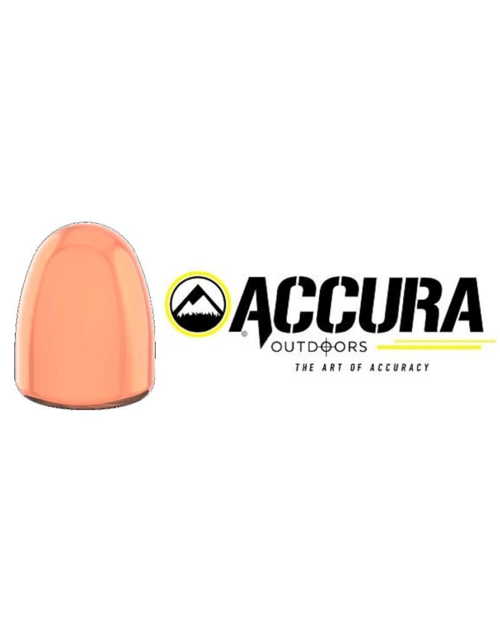 Accura Accura Bullets .45 Cal 200 GR  Round Nose (.452") - 500 Count