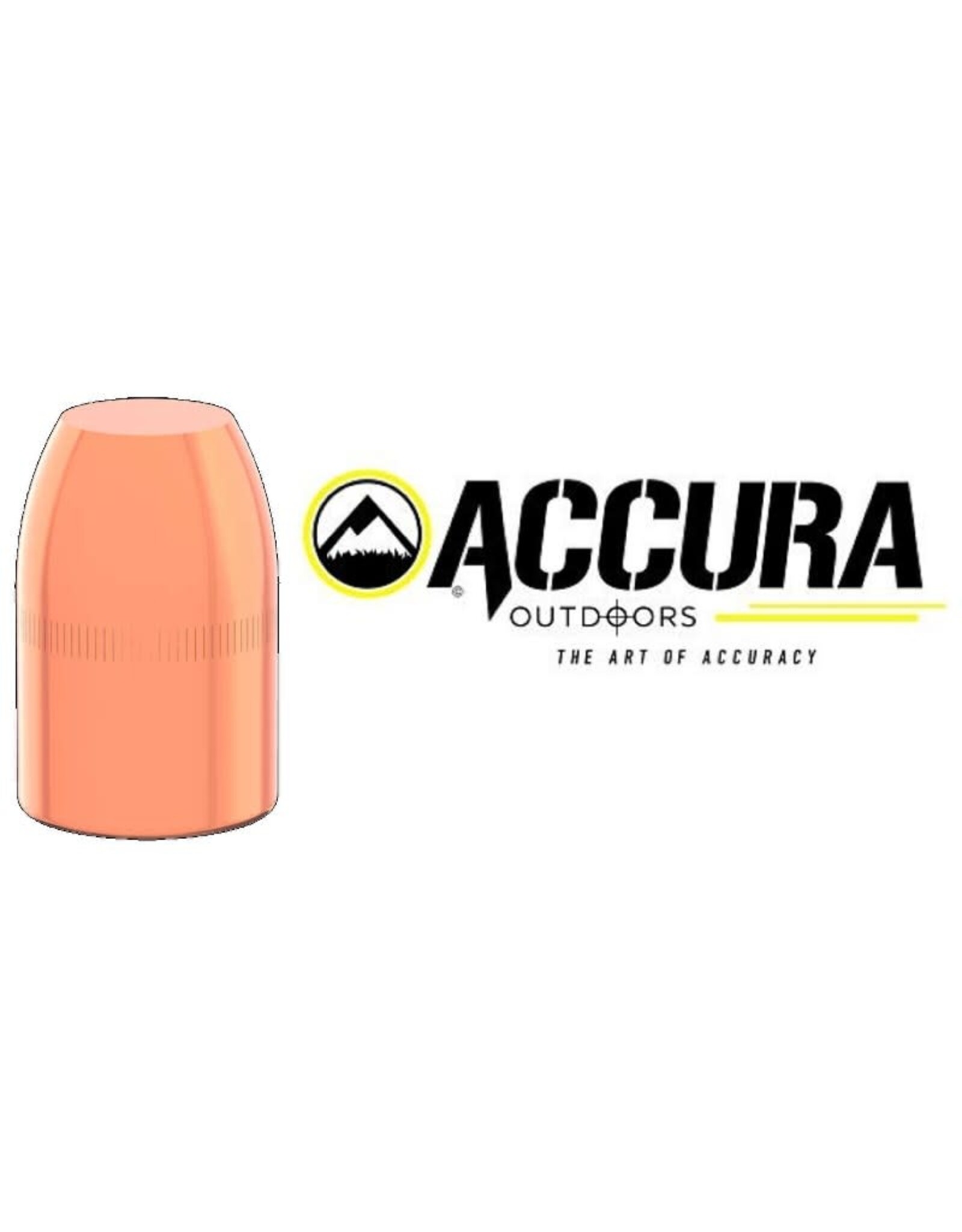 Accura Accura Bullets .44 Cal 240 GR Flat Point (.430") - 500 Count