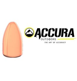 Accura Accura Bullets 9mm 115 GR Round Nose (.355")  - 500 Count