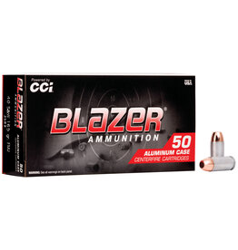 CCI CCI Blazer Alum. Case .40 S&W 165 Gr FMJ - 50 Count