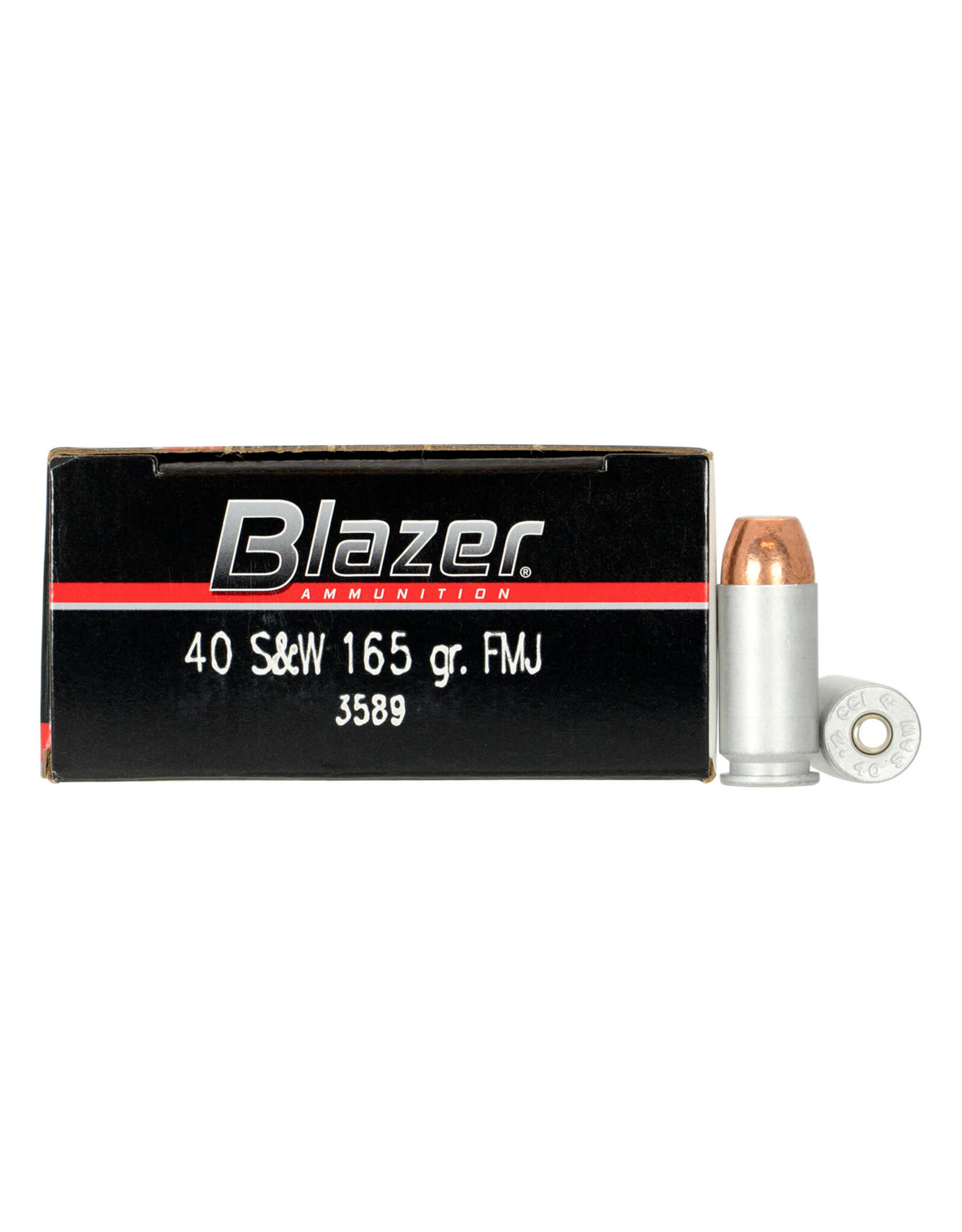 CCI CCI Blazer Alum. Case .40 S&W 165 Gr FMJ - 50 Count
