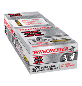 WINCHESTER Winchester Super-X .22 WMR 40 Gr JHP 1910 FPS - 50 Count