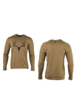 Browning Camp Long Sleeve Shirt - Mule Deer - Tan - X-Large