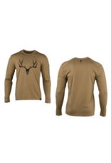 Browning Camp Long Sleeve Shirt - Mule Deer - Tan - 3XL