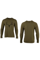 Browning Camp Long Sleeve Shirt - Mule Deer - Green - XX-Large