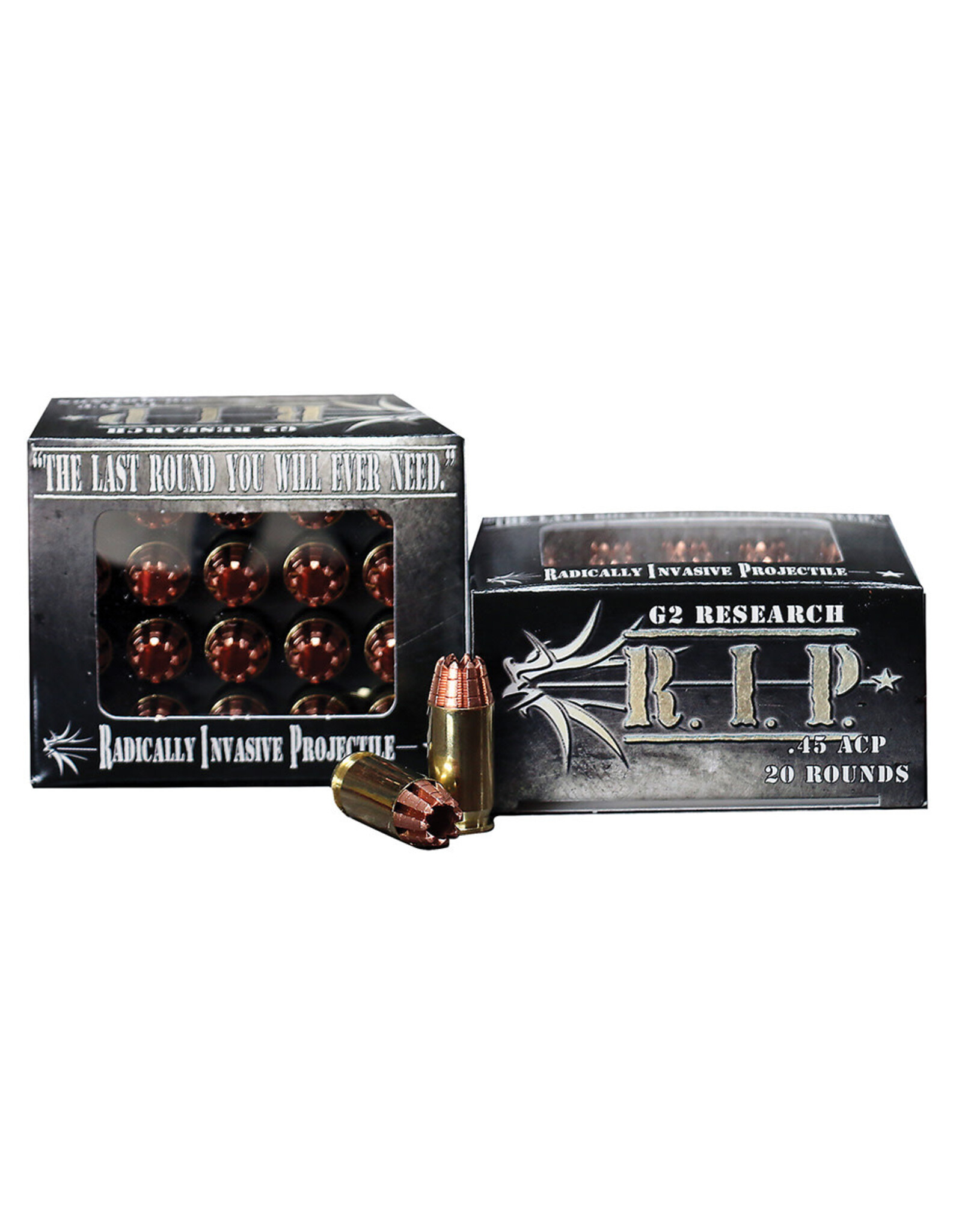 G2 RESEARCH G2R RIP .45 ACP 162 Gr Fracturing HP - 20 Count