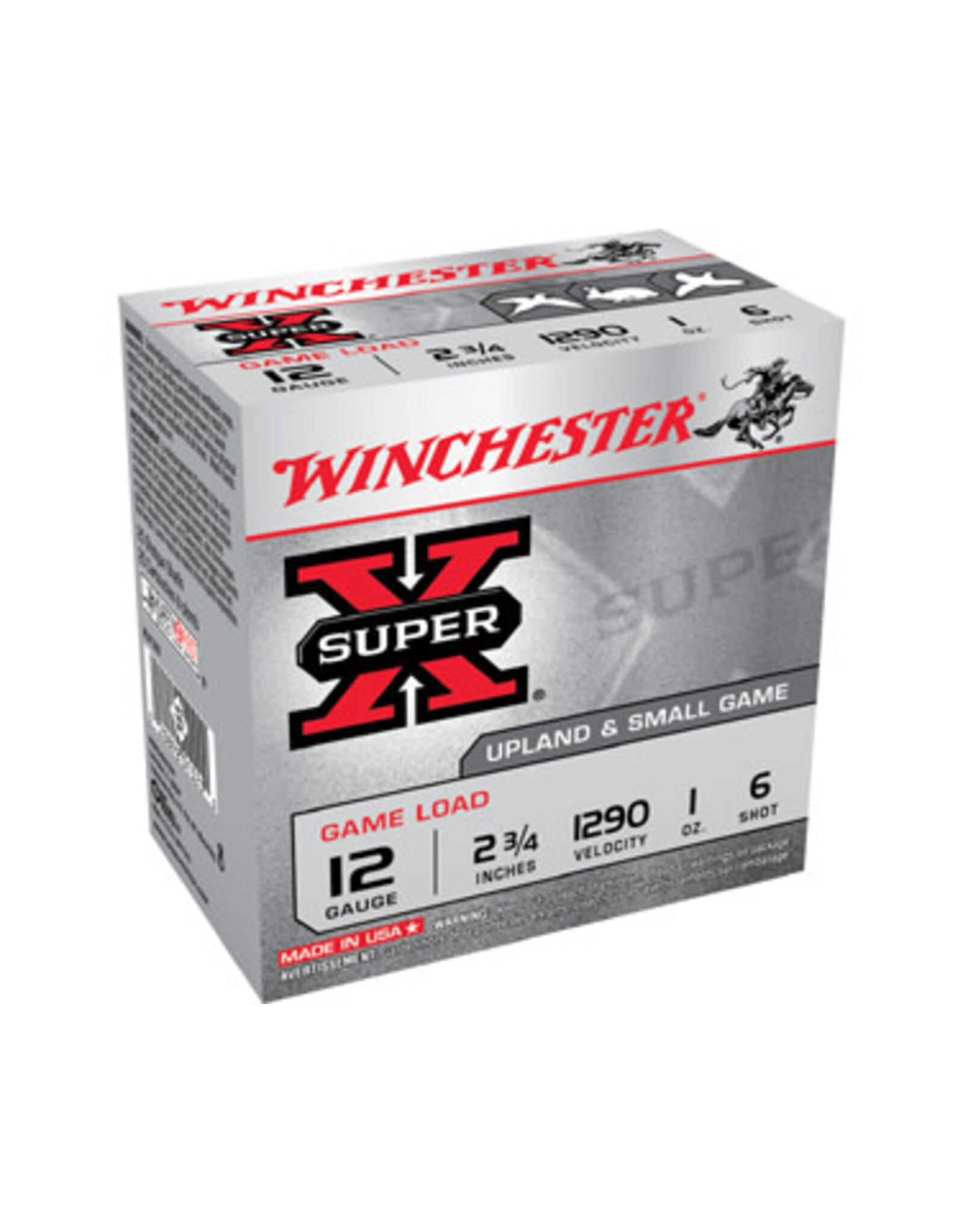 WINCHESTER Winchester Super-X 12 Ga 2.75" 1 Oz #6 - 25 Count