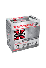 WINCHESTER Winchester Super-X 12 Ga 2.75" 1-1/8 Oz #4 1255 FPS - 25 Count