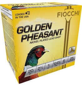 Fiocchi Fiocchi Golden Pheasant 20 Ga 2.75" 1 Oz #6  1245 FPS - 25 Count