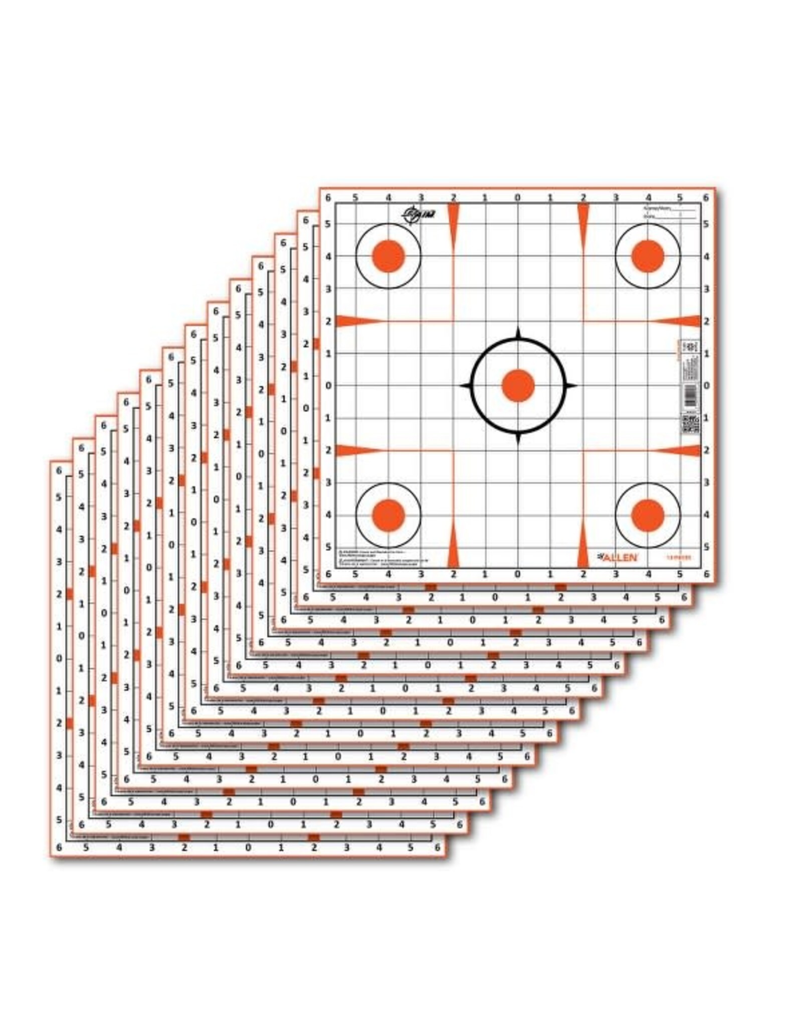 Allen Allen EZ-Aim 12"x12" Sight-In Targets - 13 Count