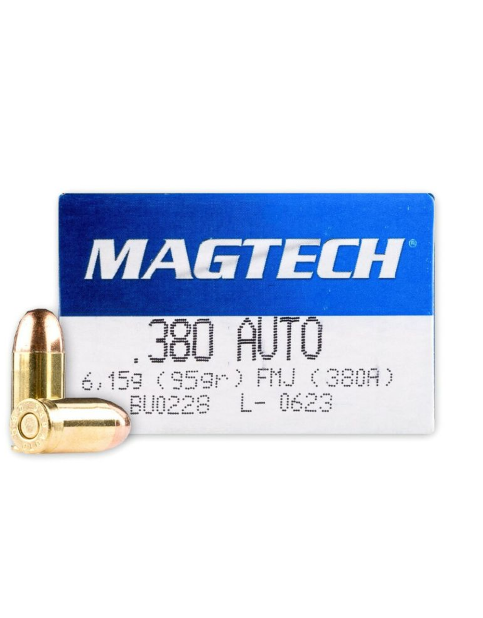 Magtech .380 ACP 95 Gr FMJ 50 Count Larry's Sporting Goods