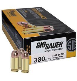 Sig Sauer Sig Sauer .380 ACP 100 Gr FMJ - 50 Count