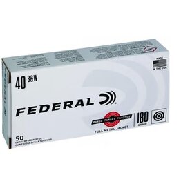 Federal Federal Range .40 S&W 180 FMJ - 50 Count