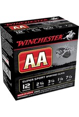 WINCHESTER AMMO Winchester AA Super Sport 12 Ga 2.75" 1-1/8 Oz #7.5 1300 FPS - 25 Count