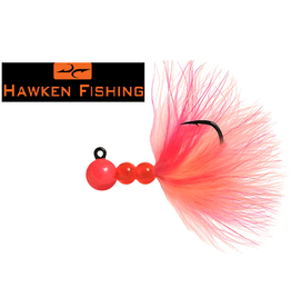 Hawken Hawken Beau Mac Jigs -  SMJ-Pro 1/8 Oz - 1/0 - Pink & Peach