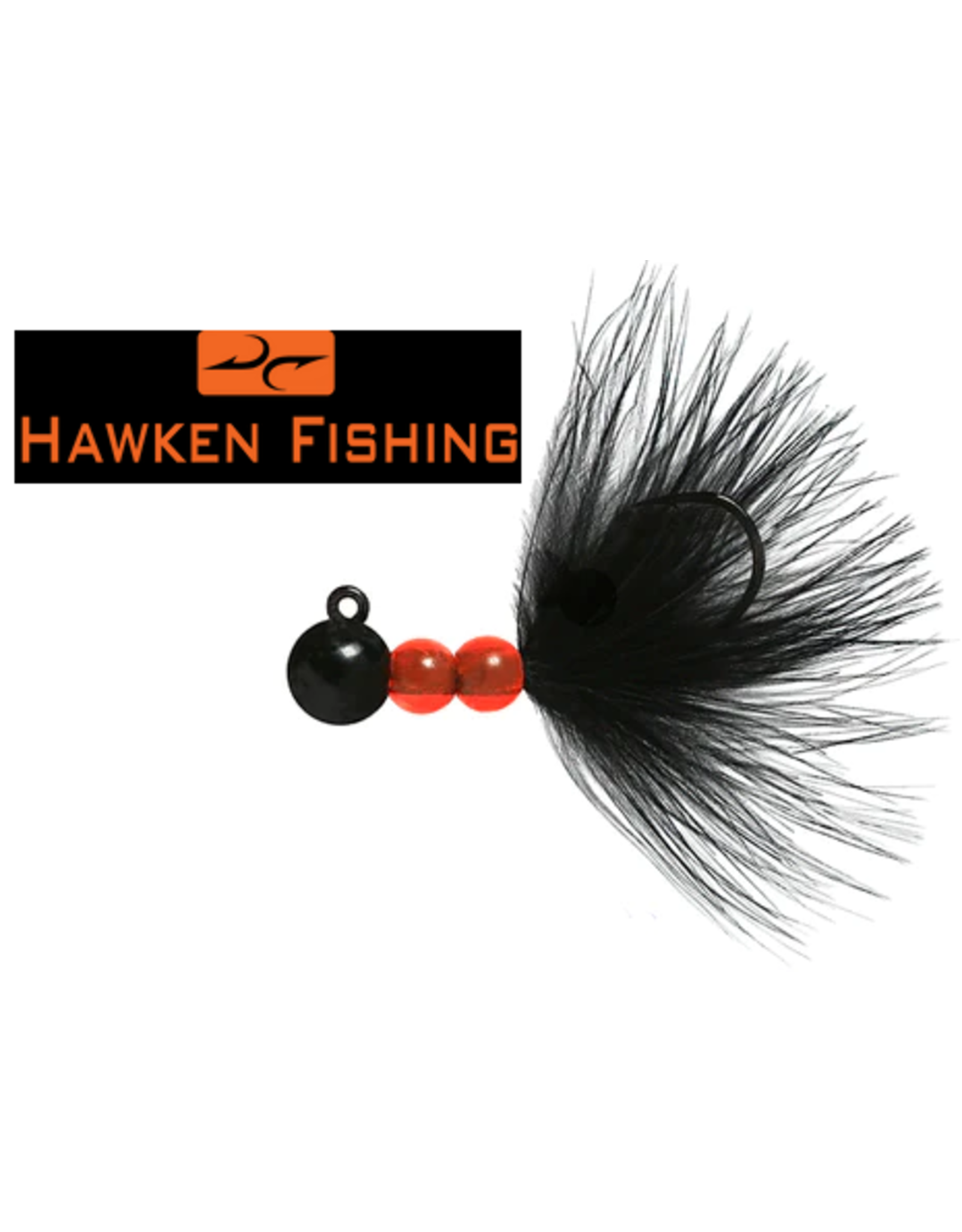 Hawken Hawken Beau Mac Jigs - SMJ-Pro - 1/8 Oz -1/0 - Black