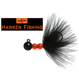 Hawken Hawken Beau Mac Jigs - SMJ-Pro - 1/8 Oz -1/0 - Black
