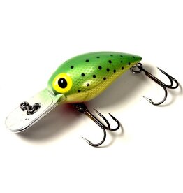 Brad's Brad's Wee Wiggler - 2.25" - 1/3 Oz - Green Speck