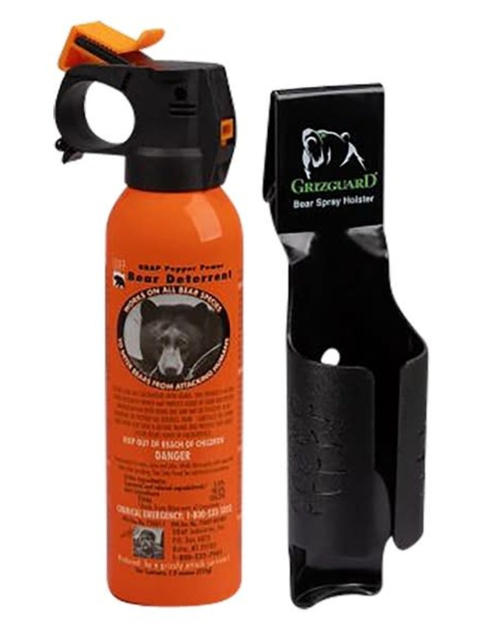 UDAP UDAP SOG Bear Spray - OC Pepper Range 30 ft 7.90 oz Includes Griz Guard Holster