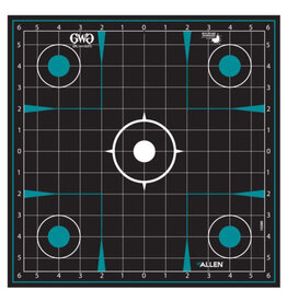 Girls With Guns Allen Girls With Guns Splash Self-Adhesive Black & Teal Grid - 5 Count