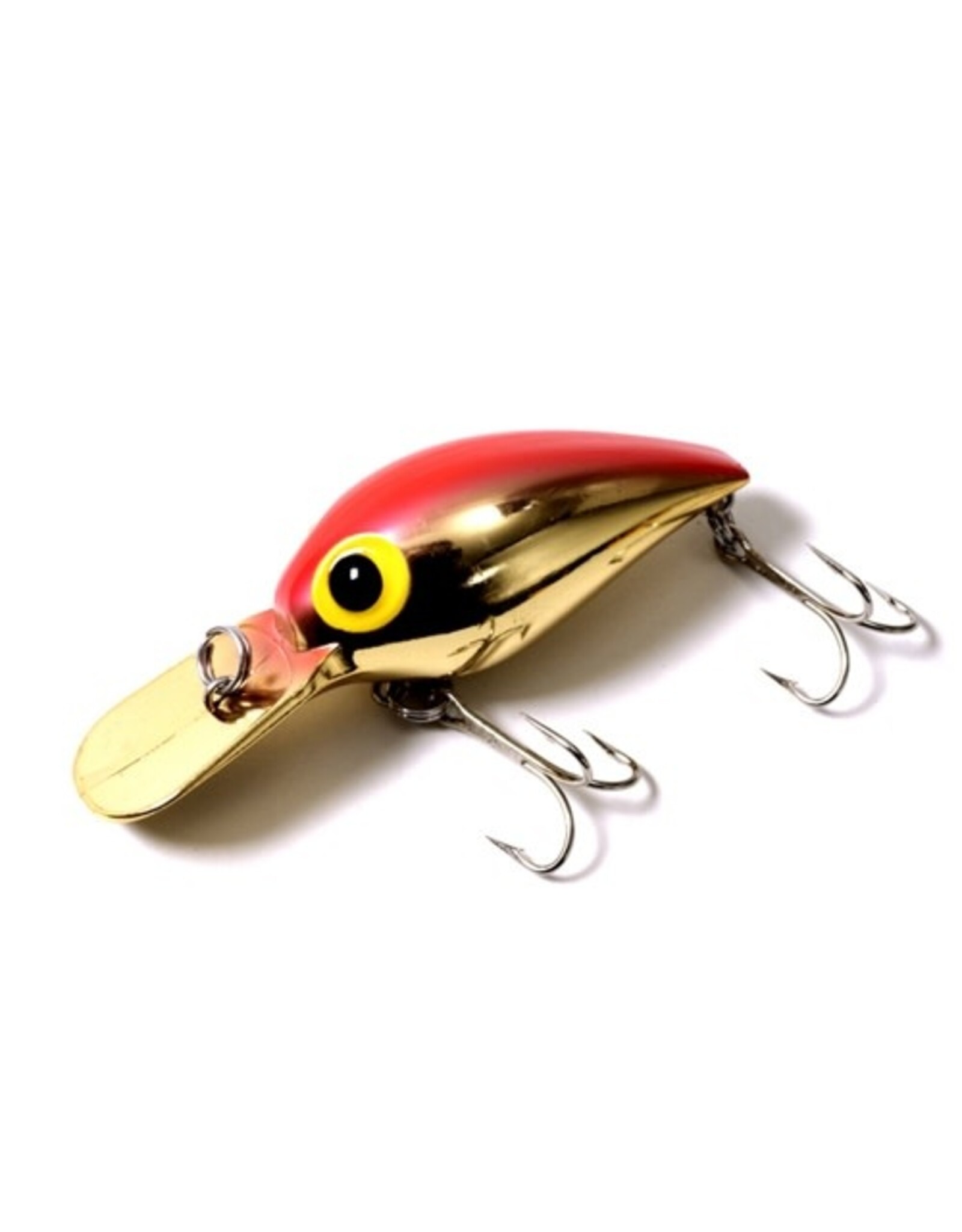 Brad's Brad's L'il Wiggler - 2" - 1/5 Oz - Metallic Gold with Red Back