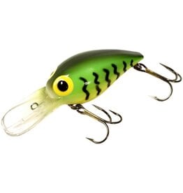 Brad's Brad's Wee Wiggler - 2.25" - 1/3 Oz - Green Firetiger