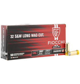 Fiocchi Fiocchi .32 S&W LONG - 100 Gr Lead Wad Cutter - 50 Count