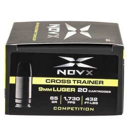 Novx NOVX Cross Trainer 9mm 65 Gr Copper Polymer Frangible - 20 Count