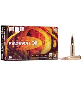 Federal Federal Fusion 7mm-08 Rem 120 Gr Fusion SP - 20 Count