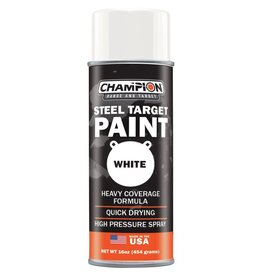 Champion AR500 Steel Spray Pain - White - 16 Oz