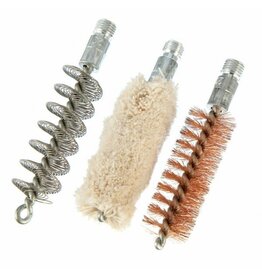 Hoppe's 3 Pack - Bronze Brush/Tornado Brush/Bore Mop - 12 Ga