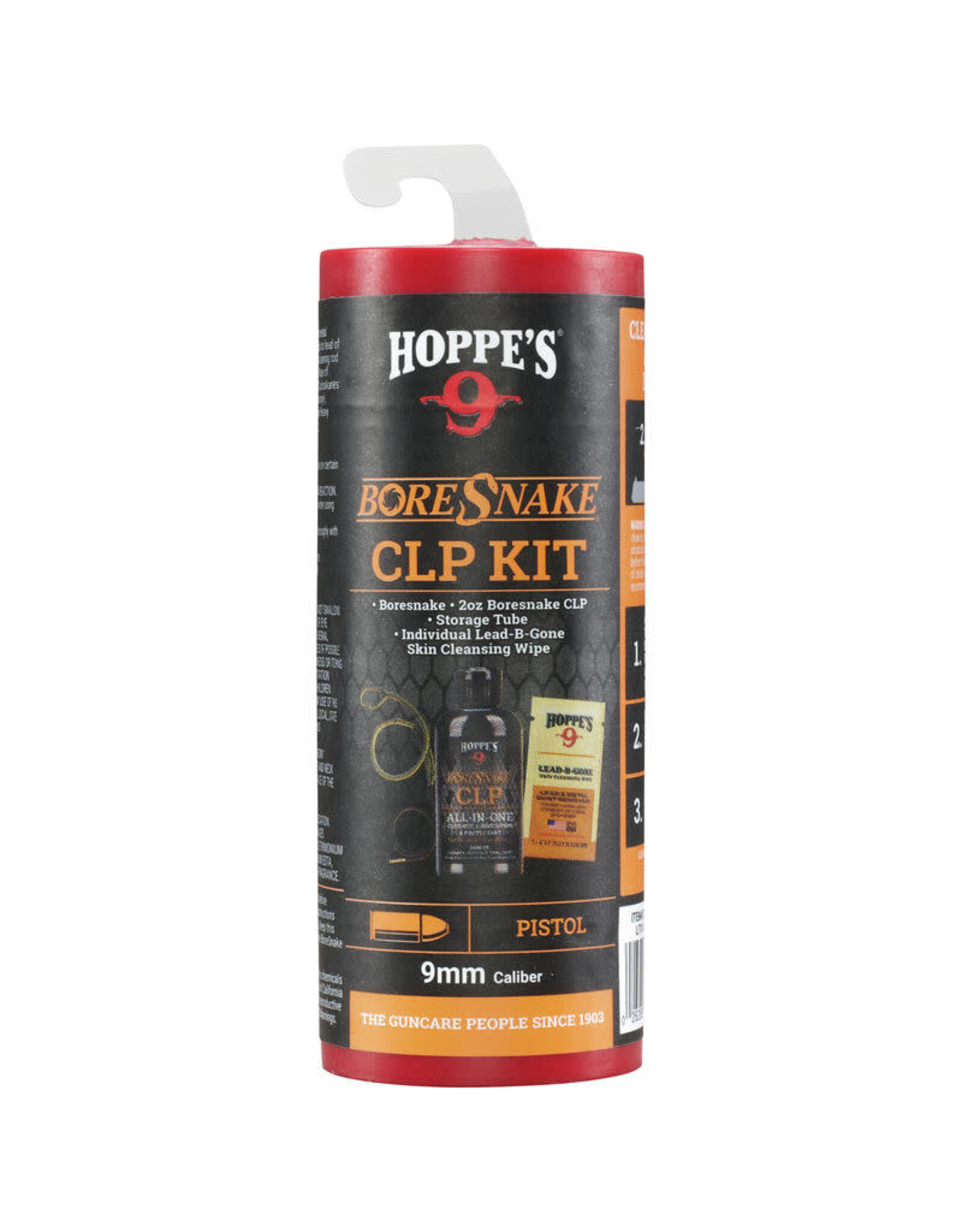 Hoppe's Boresnake Pistol Cleaning Kit - 9mm