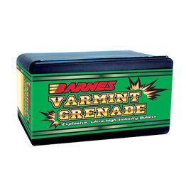 Barnes Varmint Grenade .22 Cal (.224") 36 Gr FB-HP - 100 Count