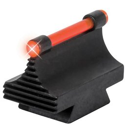 truglo TruGlo 3/8" Dovetail Front Sight - Black - 0.450 Red Ramp