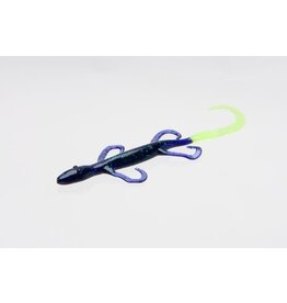 Zoom Bait Co.: Lizard - 6" - Junebug Chartreuse - 9 Count