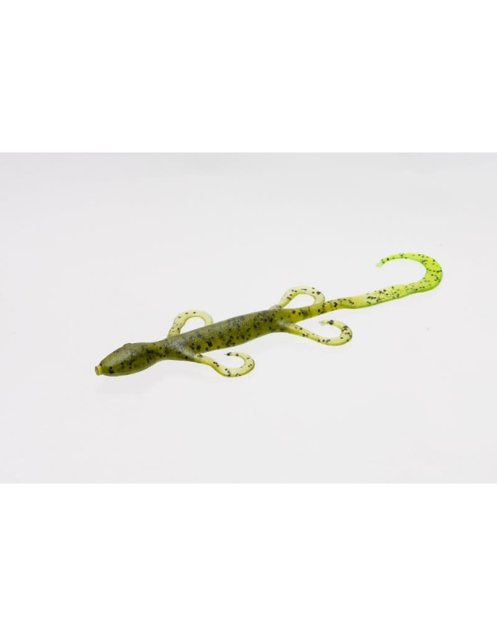 Zoom Bait Co. : Lizard - 6" - Watermelon Seed Chartreuse - 9 Count