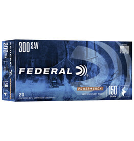Federal Federal 300 Savage Power-Shok 150gr SP - 20 Count