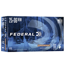 Federal Federal Power-Shok .25-06 Rem 117 Gr JSP - 20 Count